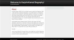 Desktop Screenshot of karjohnkamal.com
